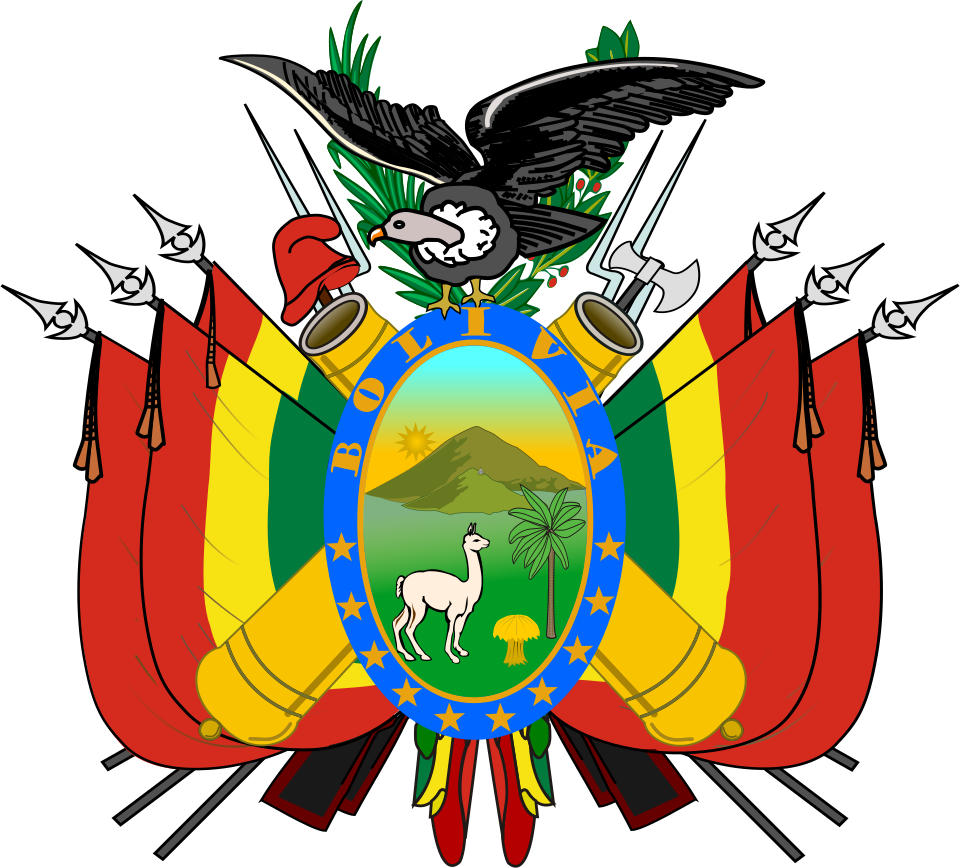 Coat of arms of Bolivia symbolizing the legal framework for mixed economy companies